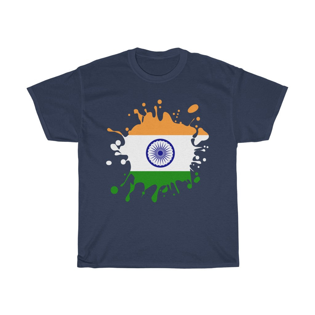 India Splat Flag Standard Tee - Unisex