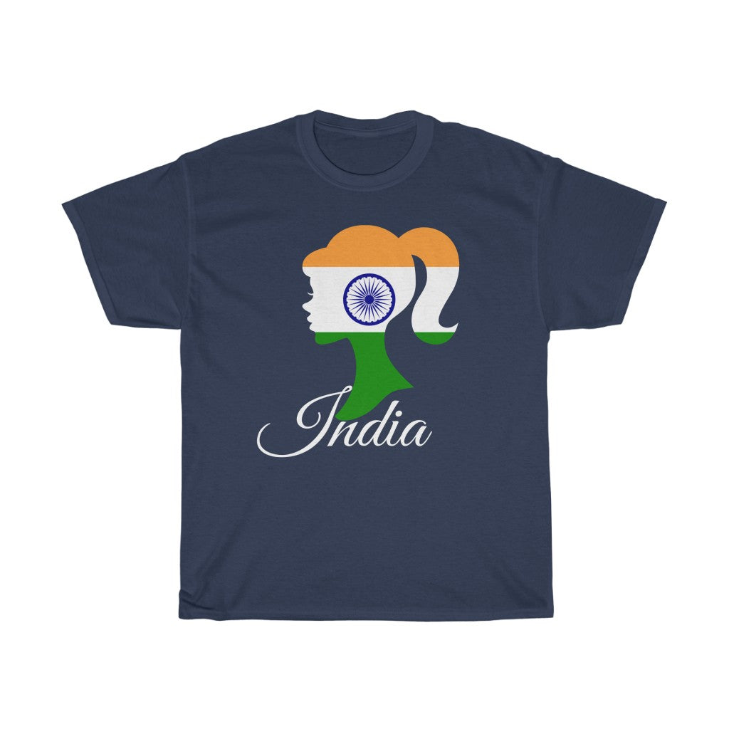 India Girl Flag Standard Tee 2 - Unisex