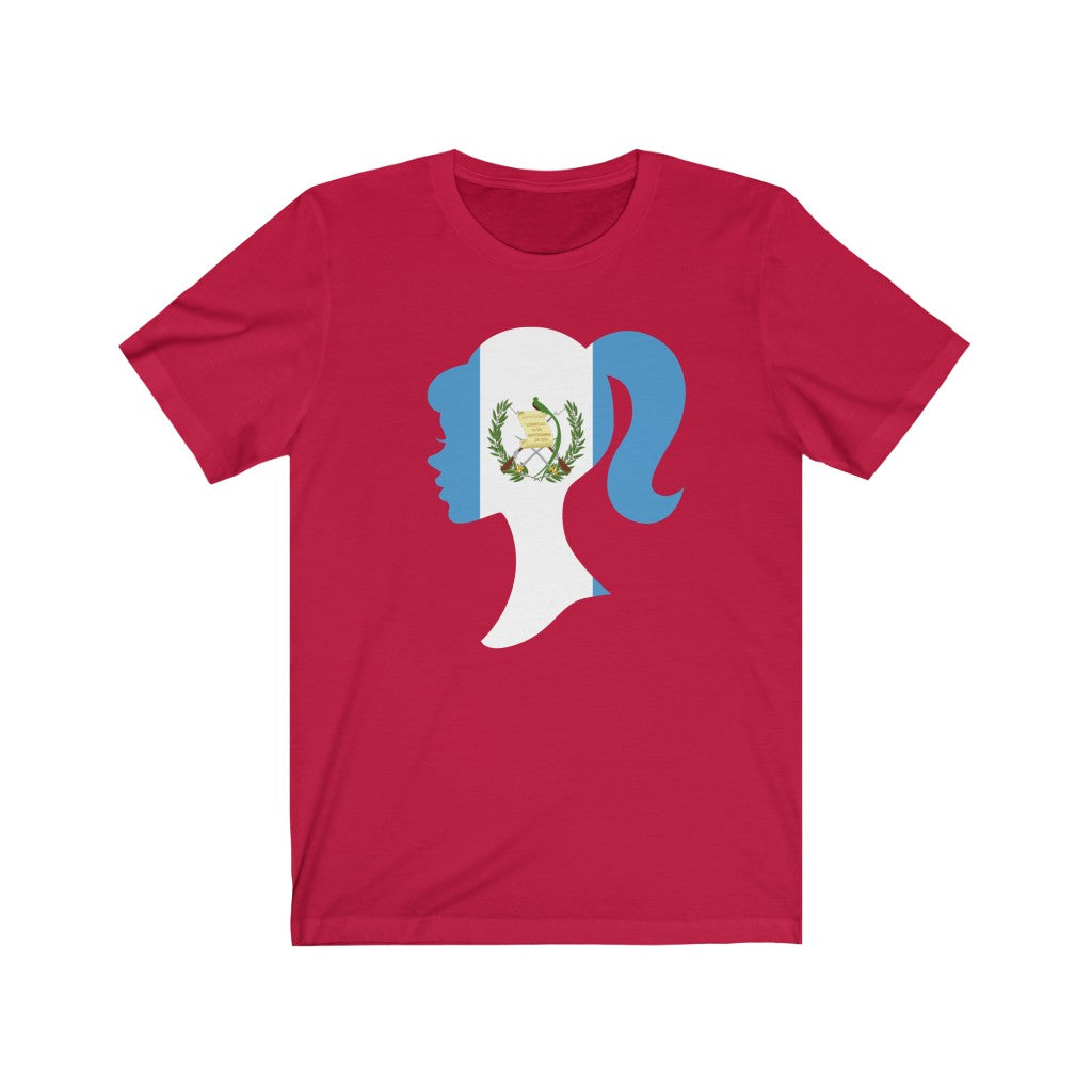 Guatemala Girl Flag Premium Tee - Unisex