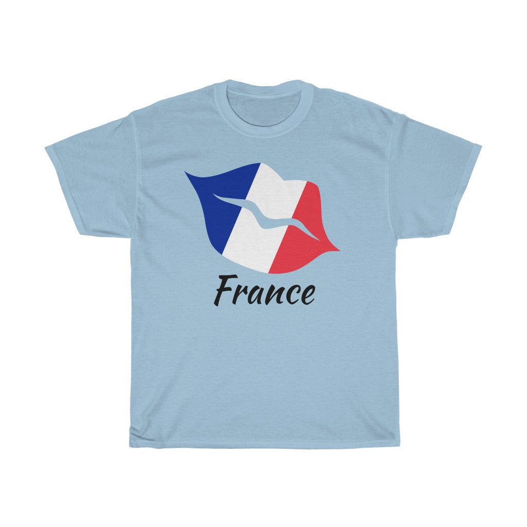 France Lips Flag Standard Tee 1 - Unisex
