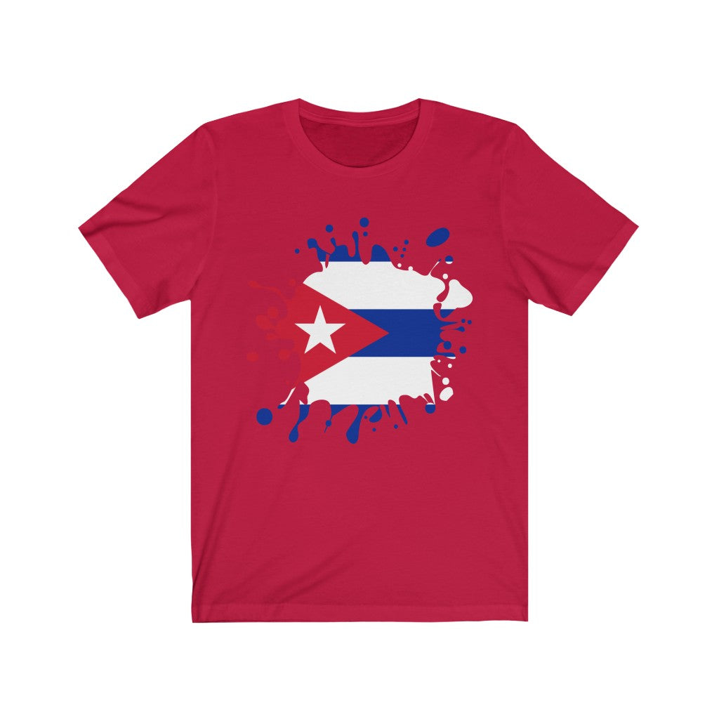 Cuba Splat Flag Premium Tee - Unisex