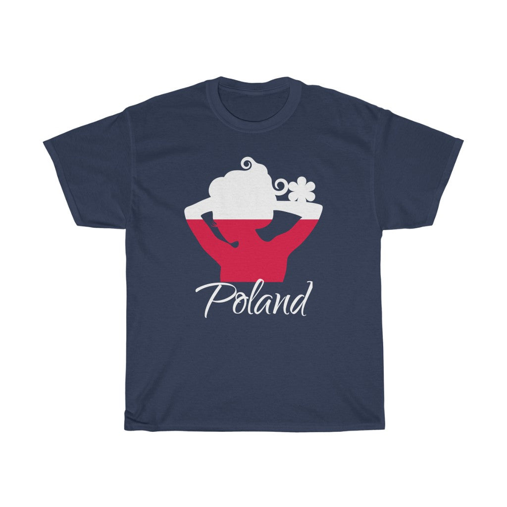 Poland Lady Flag Standard Tee 2 - Unisex