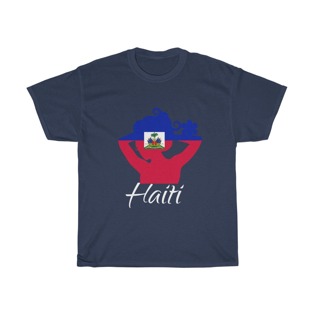 Haiti Lady Flag Standard Tee 2 - Unisex