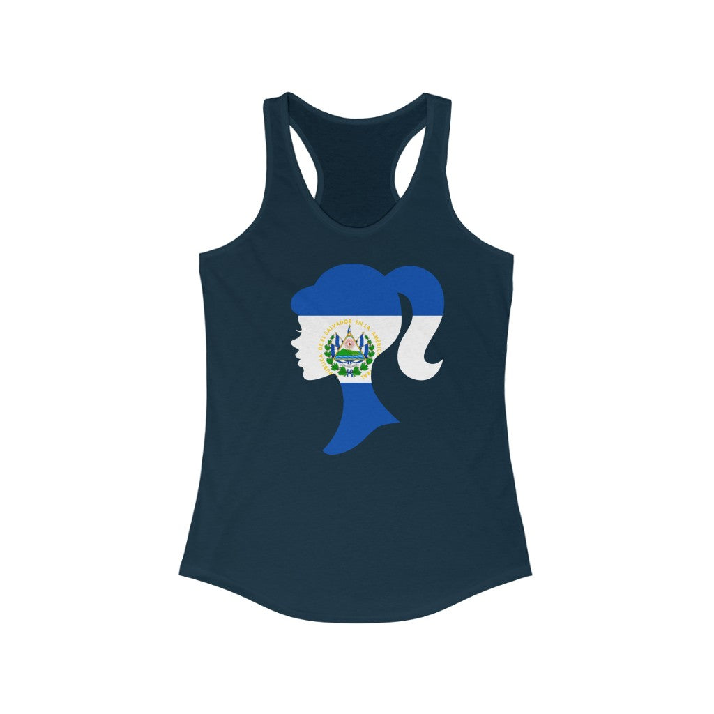 El Salvador Girl Flag Tank - Women