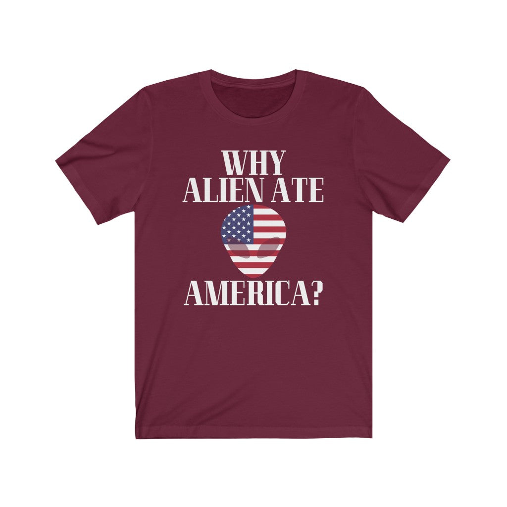 United States Alien Ate Flag Premium Tee 2 - Unisex