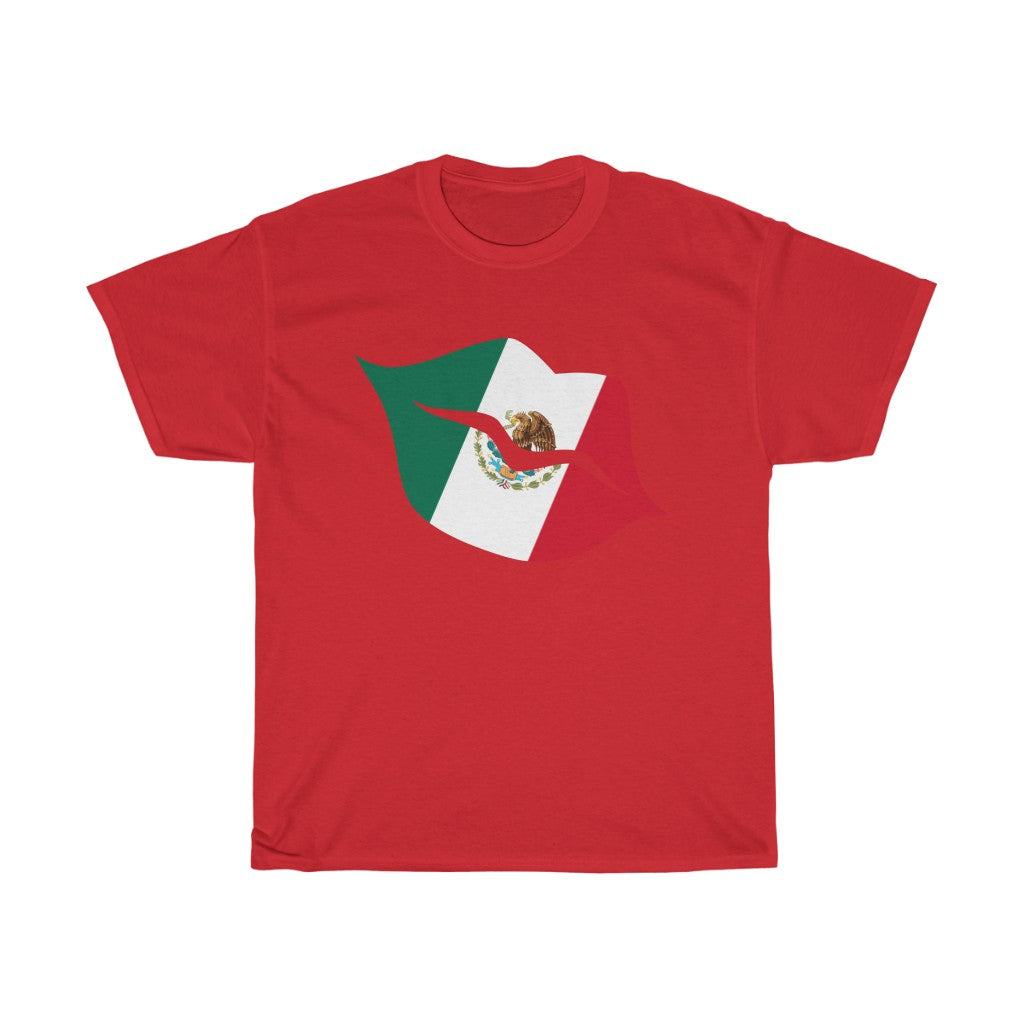 Mexico Lips Flag Standard Tee - Unisex