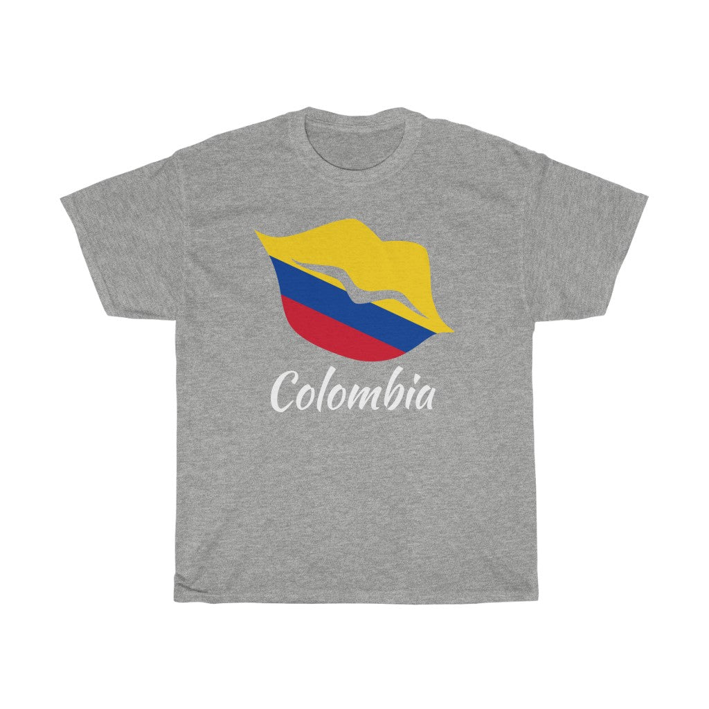 Colombia Lips Flag Standard Tee 2 - Unisex