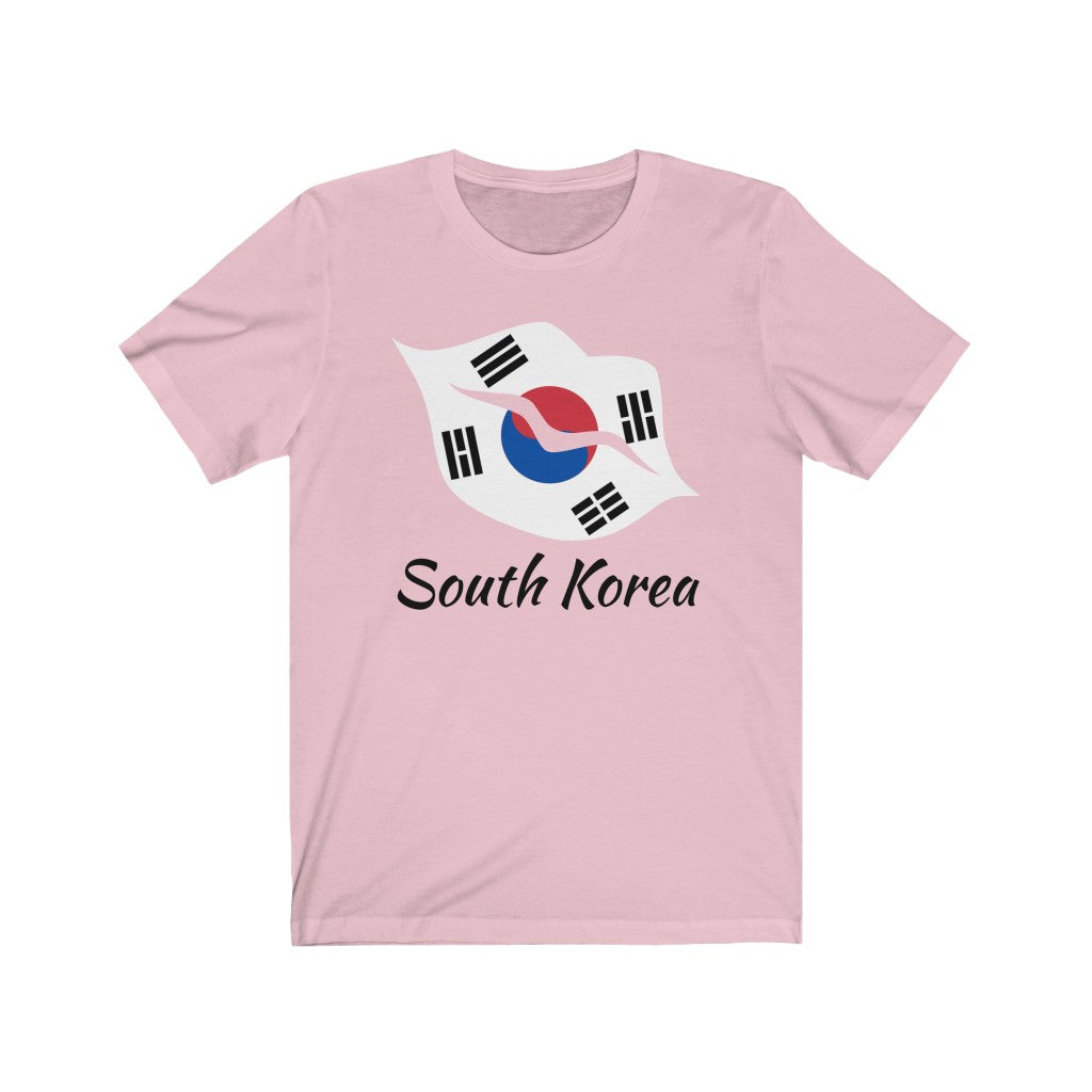 South Korea Lips Flag Premium Tee 1 - Unisex