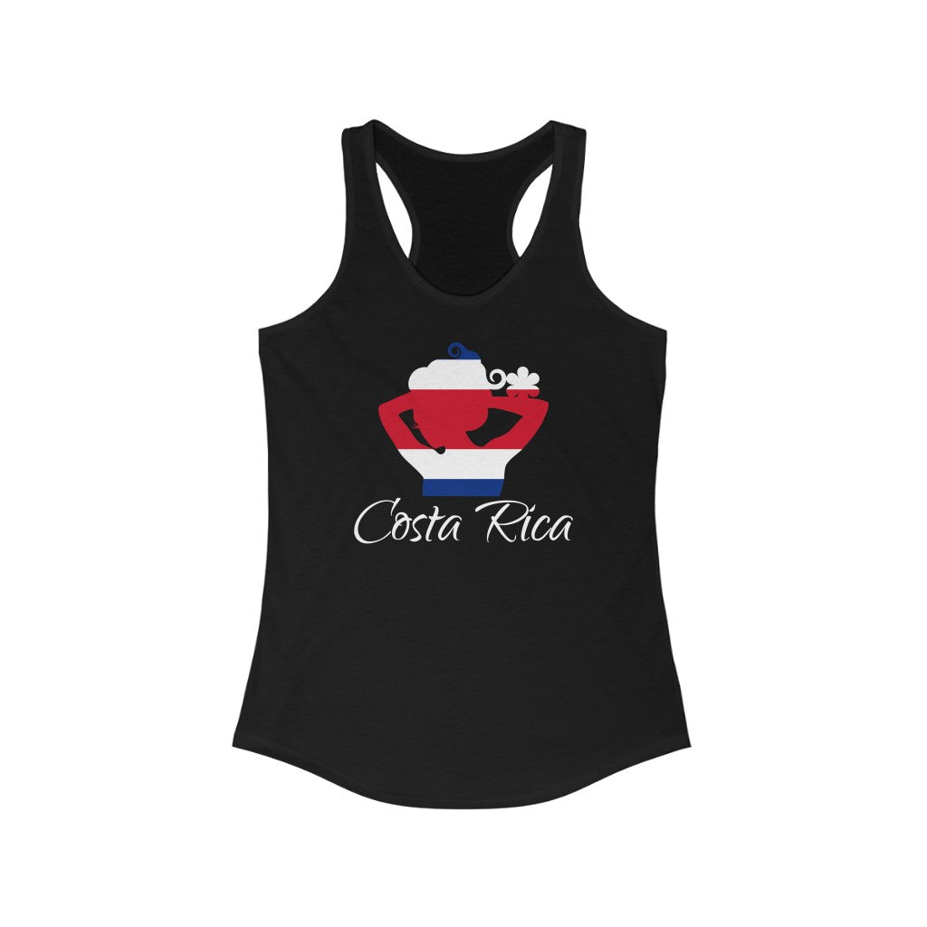Costa Rica Lady Flag Tank 2 - Women