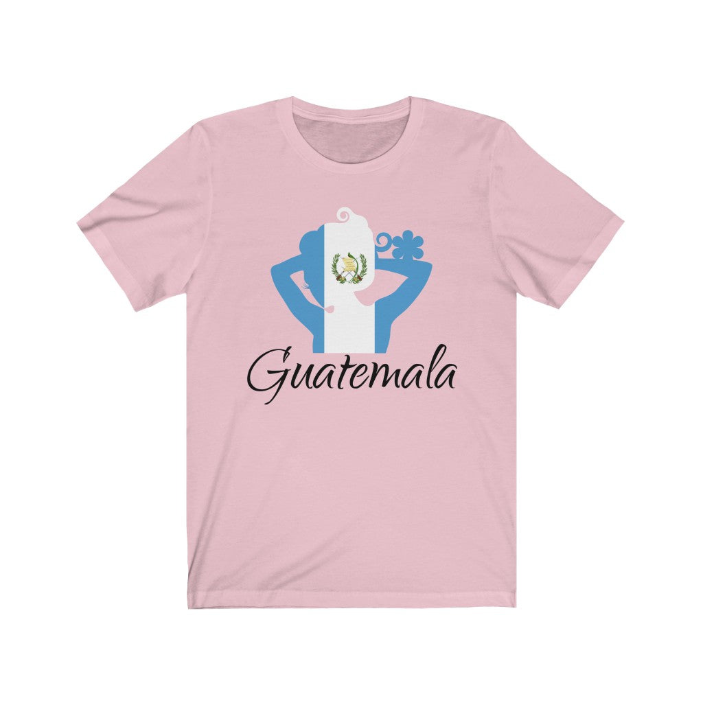 Guatemala Lady Flag Premium Tee 1 - Unisex