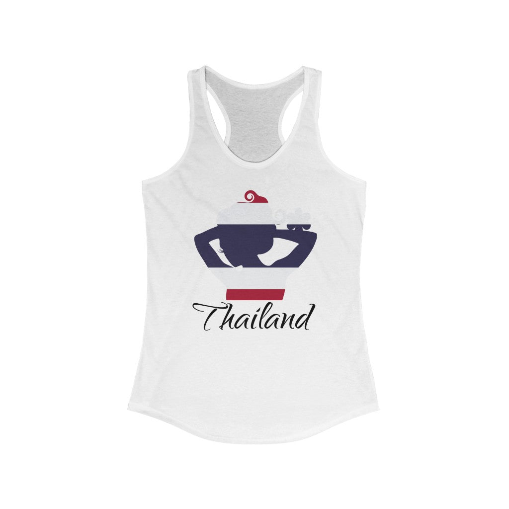 Thailand Lady Flag Tank 1 - Women
