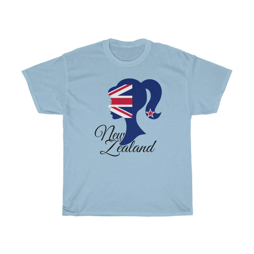 New Zealand Girl Flag Standard Tee 1 - Unisex