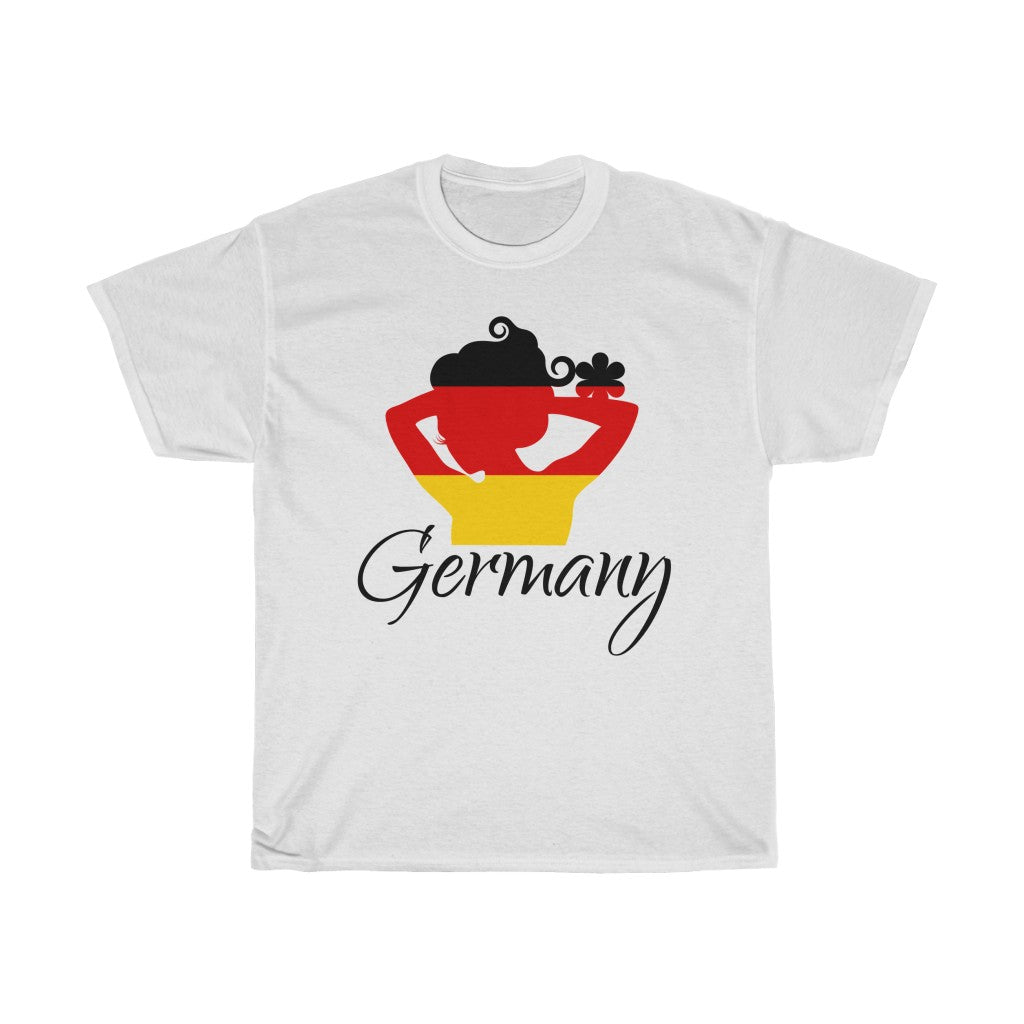 Germany Lady Flag Standard Tee 1 - Unisex