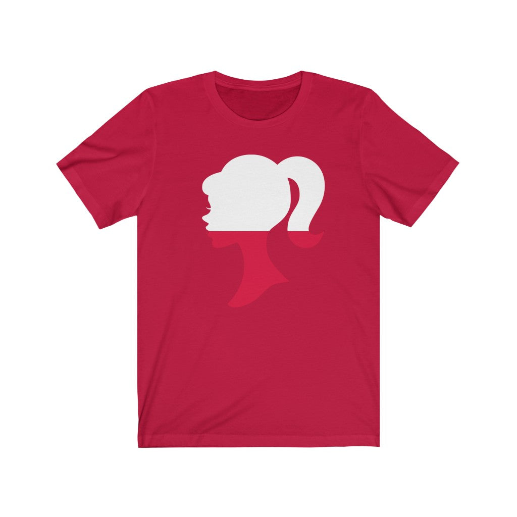 Poland Girl Flag Premium Tee - Unisex