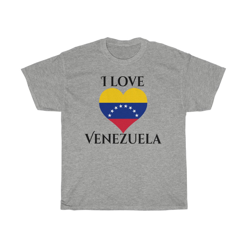 Venezuela Heart Flag Standard Tee 1 - Unisex