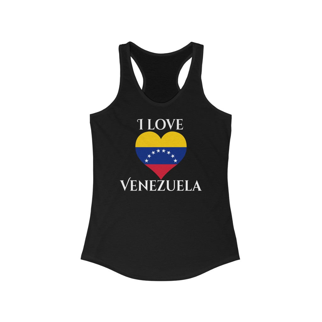 Venezuela Heart Flag Tank 2 - Women