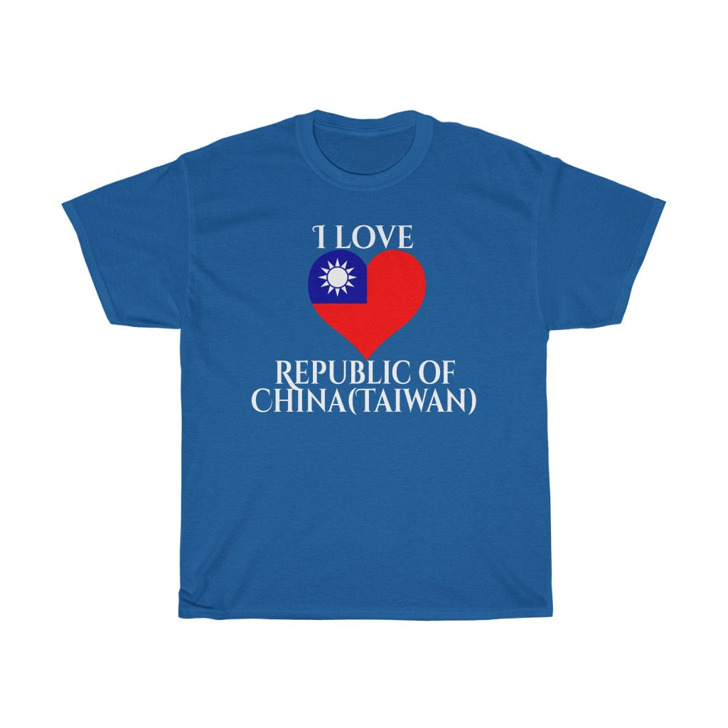 Republic of China - Taiwan Heart Flag Standard Tee 2 - Unisex