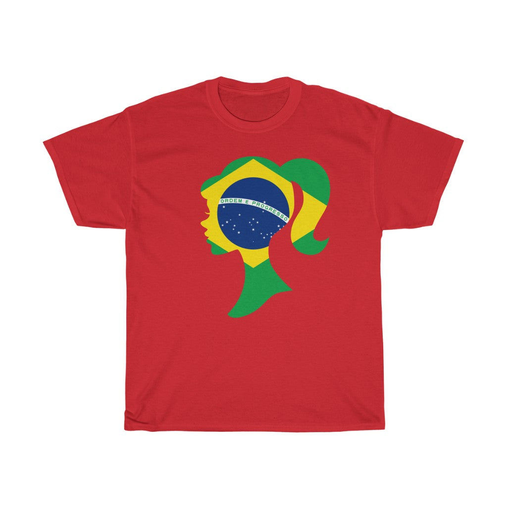 Brazil Girl Flag Standard Tee - Unisex