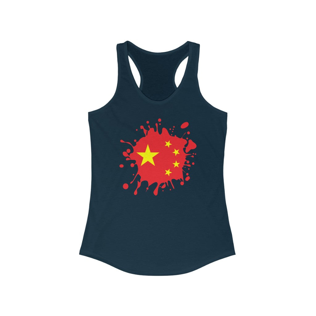 China Splat Flag Tank - Women