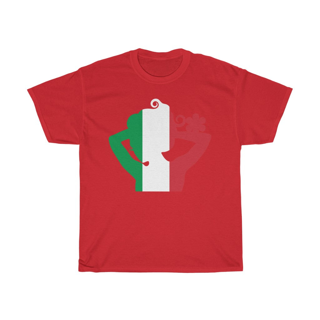 Italy Lady Flag Standard Tee - Unisex