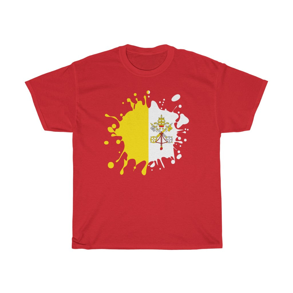 Holy See Splat Flag Standard Tee - Unisex
