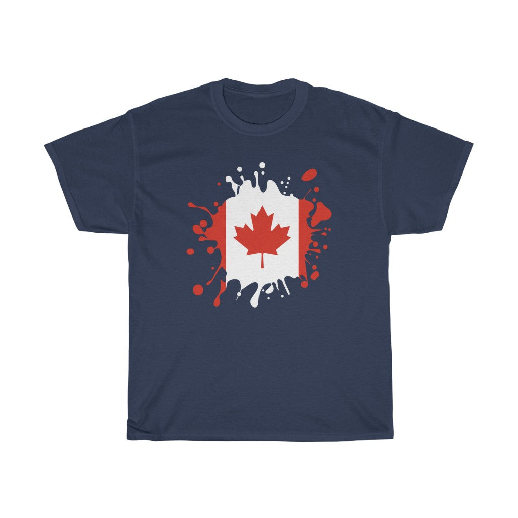 Canada Splat Flag Standard Tee - Unisex