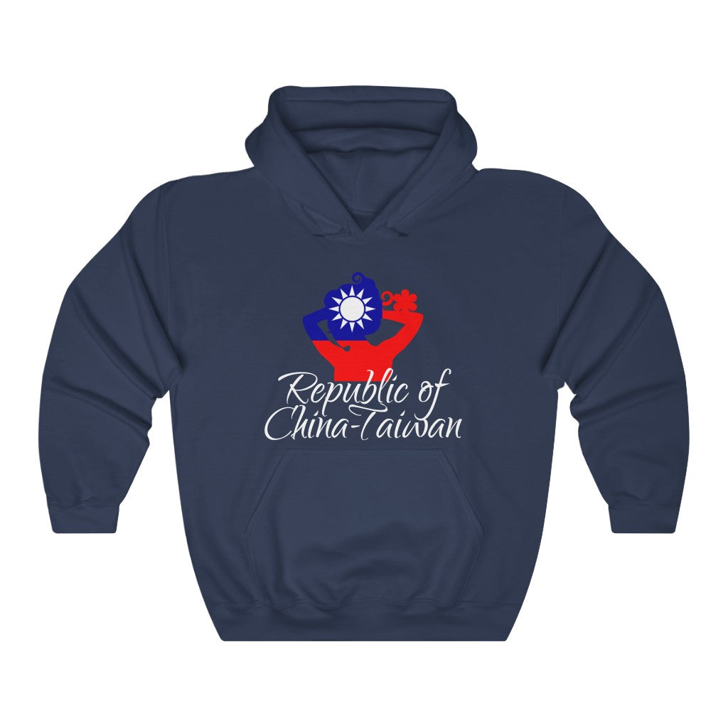 Republic of China - Taiwan Lady Flag Hoodie Sweatshirt 2 - Unisex