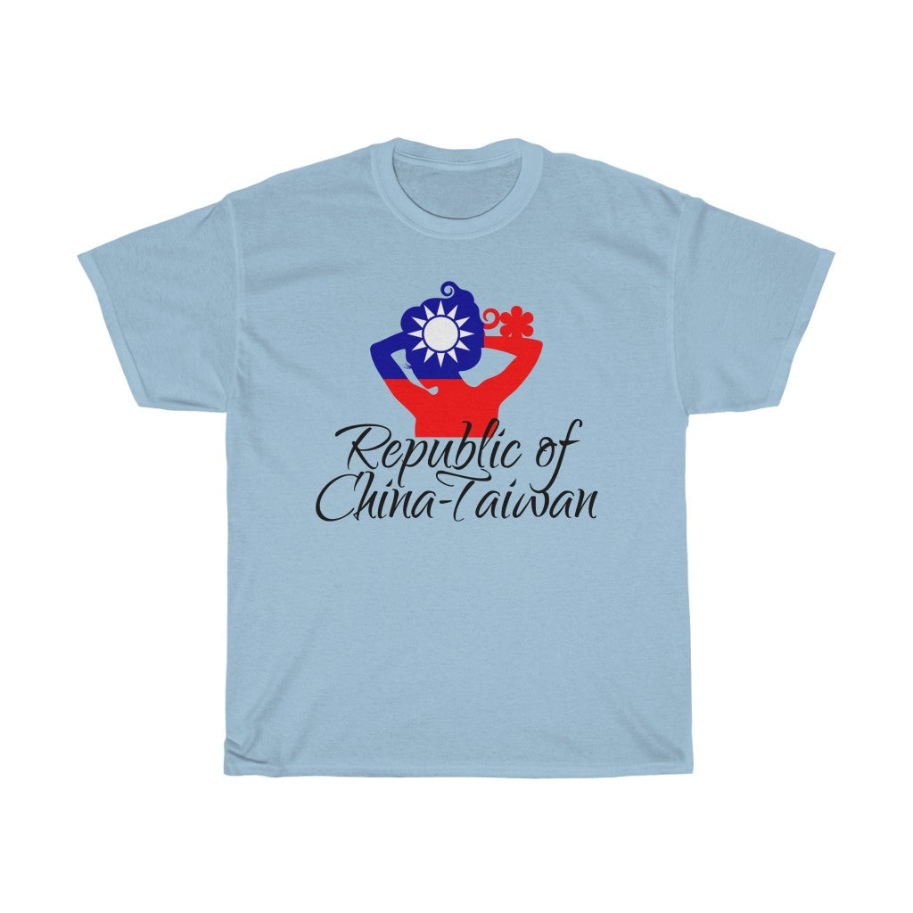Republic of China - Taiwan Lady Flag Standard Tee 1 - Unisex