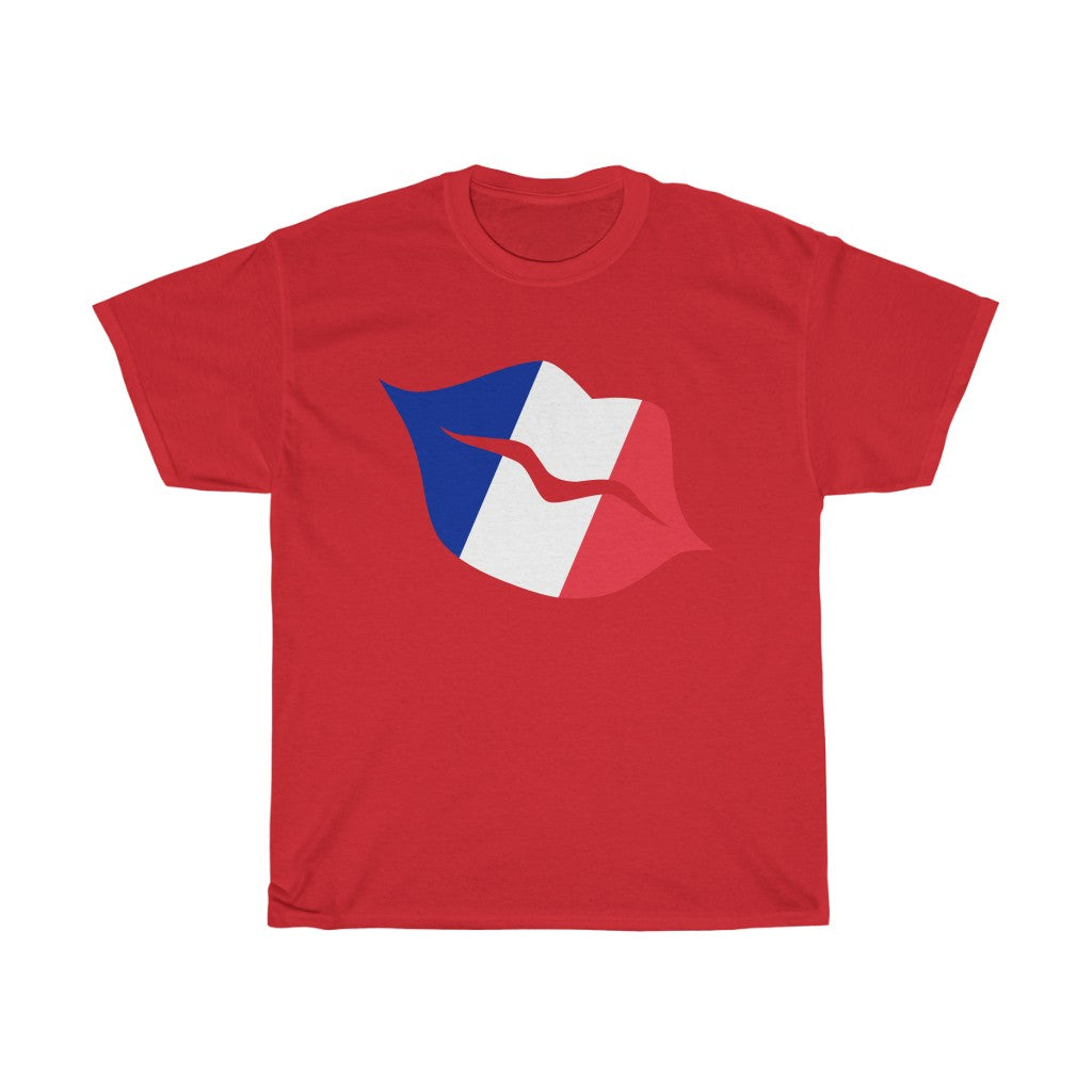 France Lips Flag Standard Tee - Unisex
