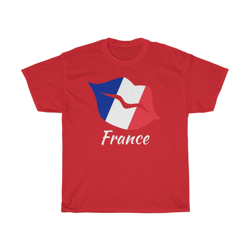 France Lips Flag Standard Tee 2 - Unisex