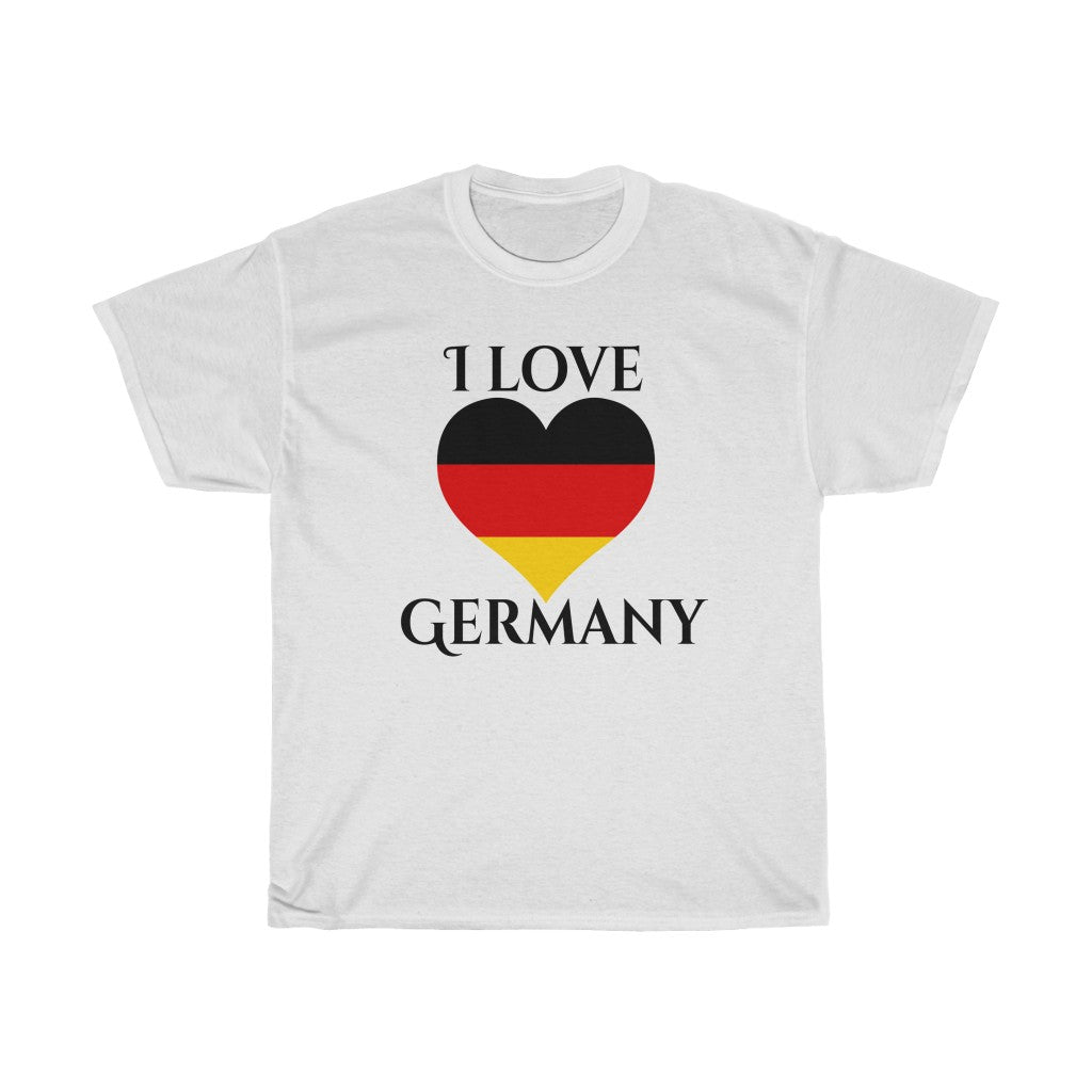 Germany Heart Flag Standard Tee 1 - Unisex