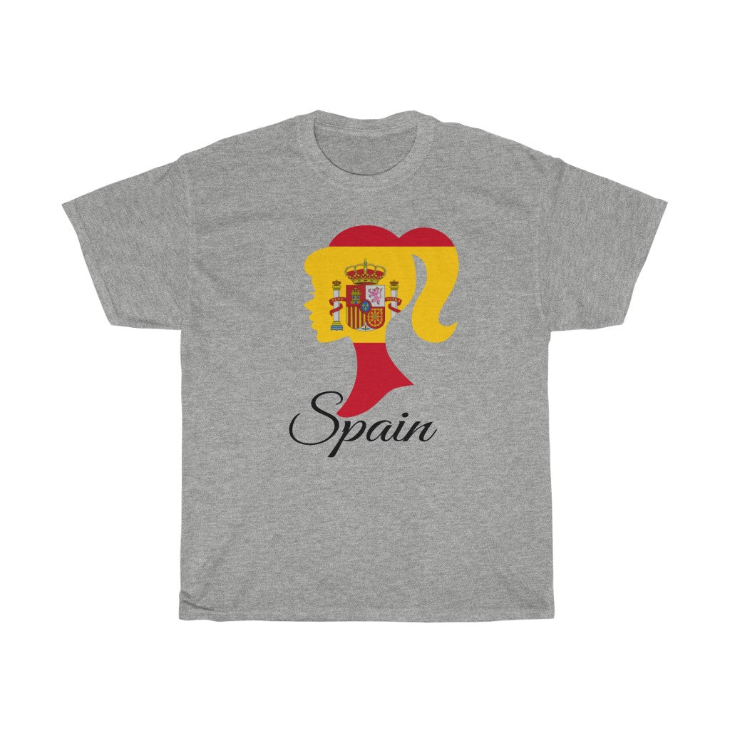 Spain Girl Flag Standard Tee 1 - Unisex