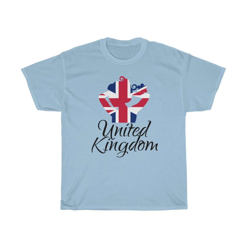 United Kingdom Lady Flag Standard Tee 1 - Unisex