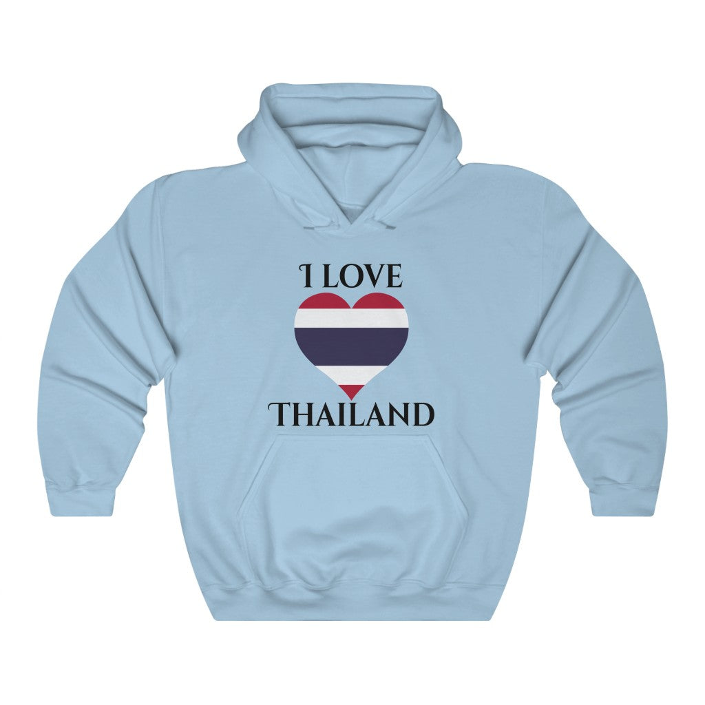Thailand Heart Flag Hoodie Sweatshirt 1 - Unisex
