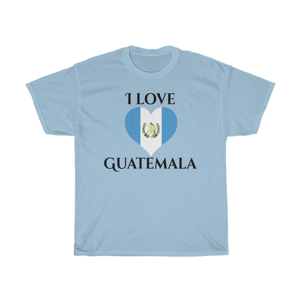 Guatemala Heart Flag Standard Tee 1 - Unisex