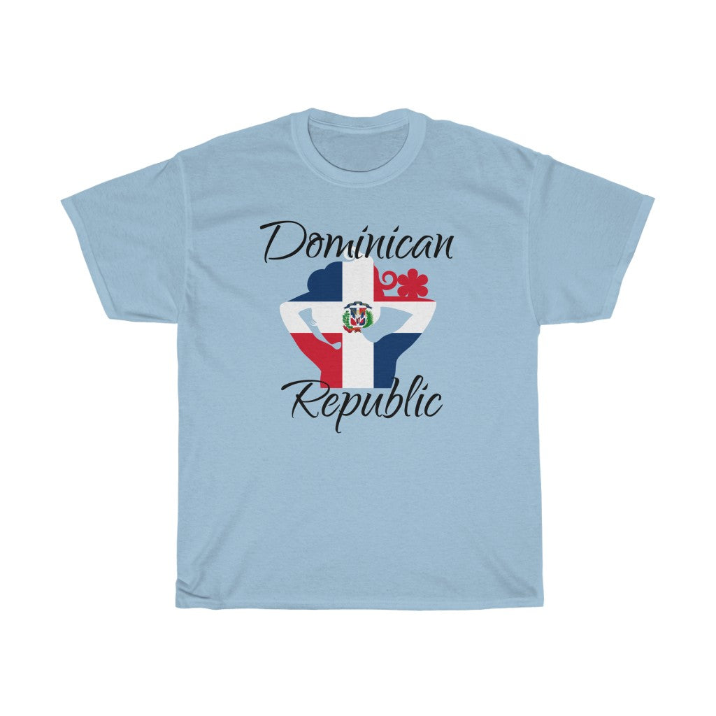 Dominican Republic Lady Flag Standard Tee 1 - Unisex