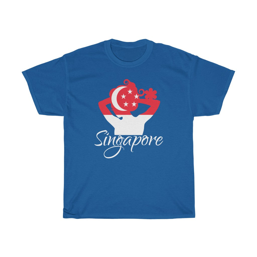 Singapore Lady Flag Standard Tee 2 - Unisex