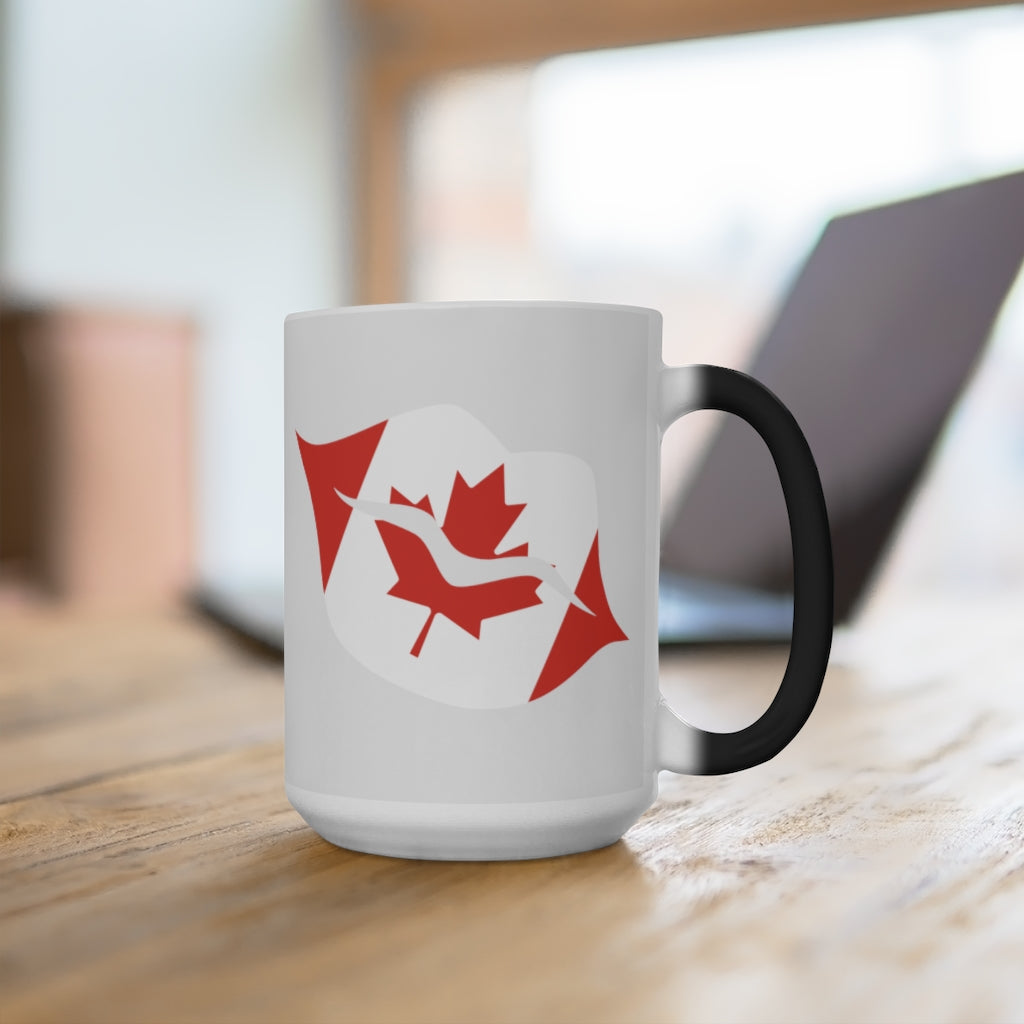 Canada Lips Color Changing Mug