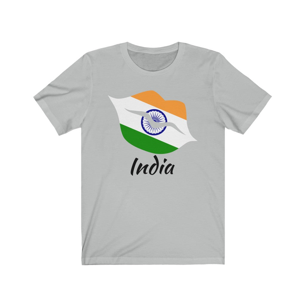 India Lips Flag Premium Tee 1 - Unisex