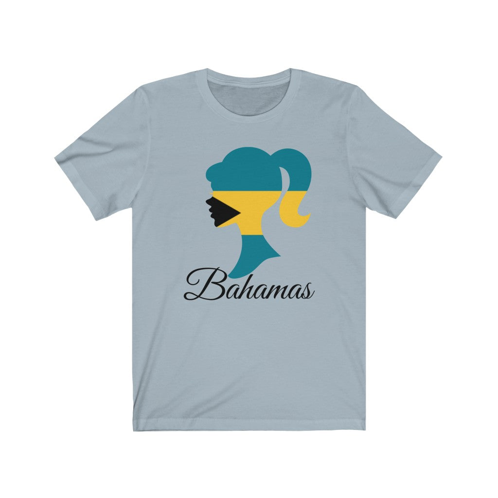 Bahamas Girl Flag Premium Tee 1 - Unisex