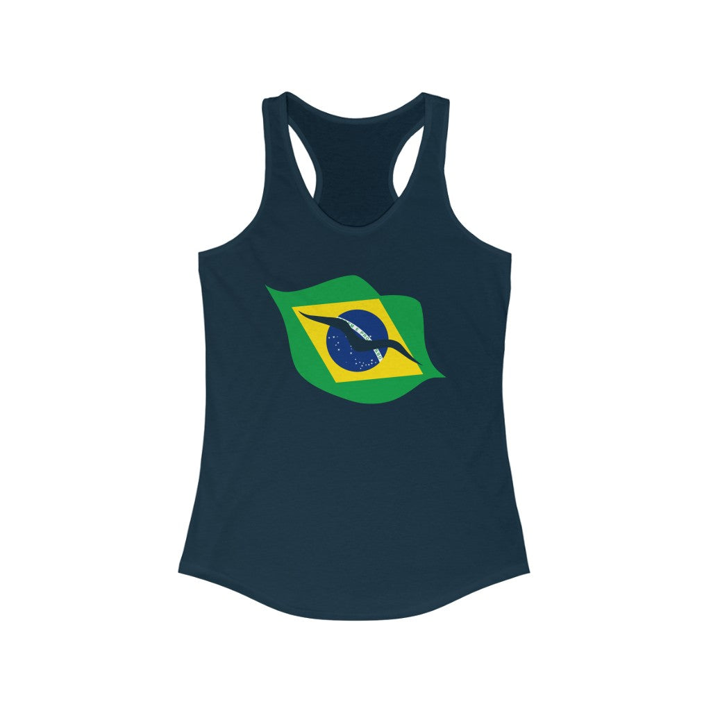 Brazil Lips Flag Tank - Women