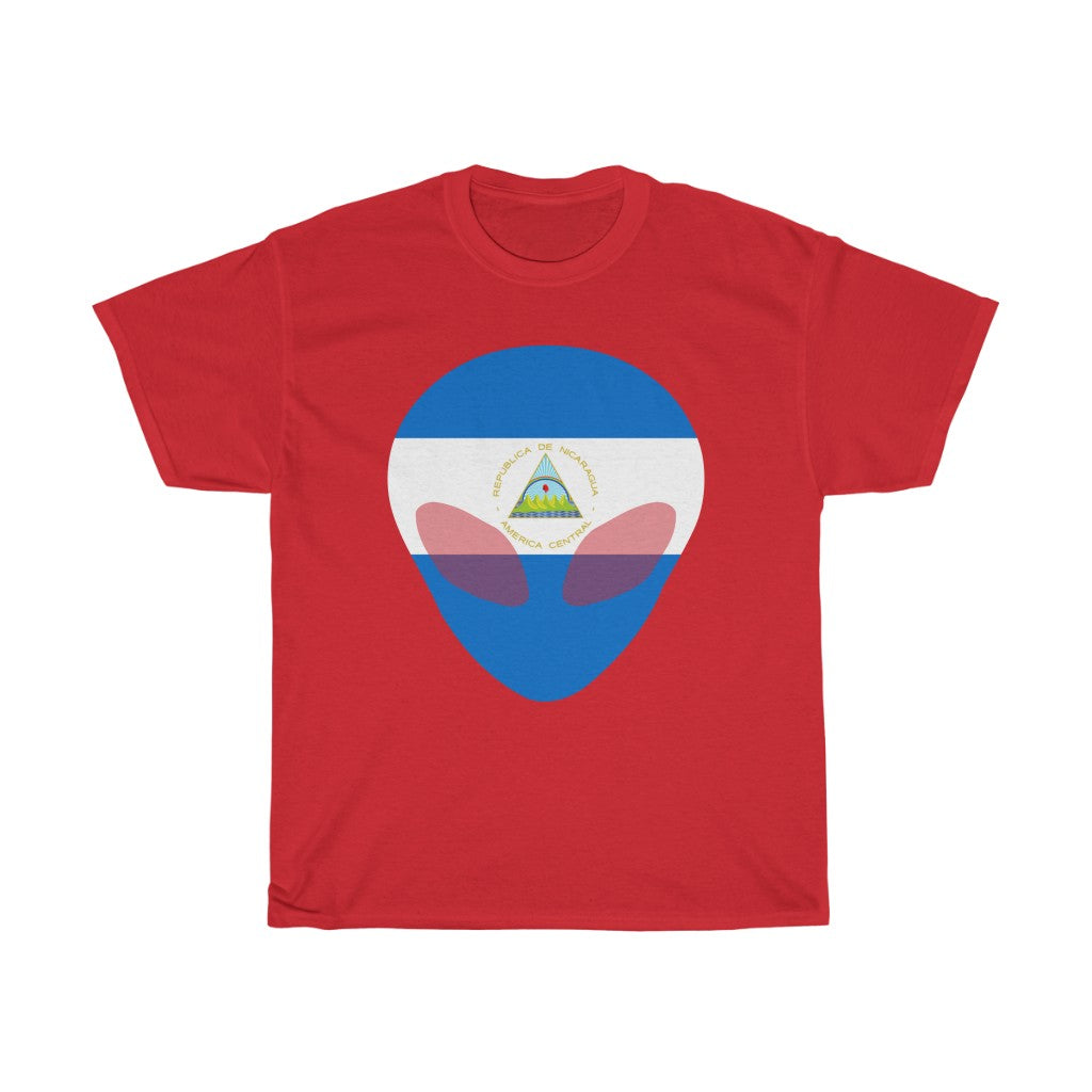 Nicaragua Alien Flag Standard Tee - Unisex