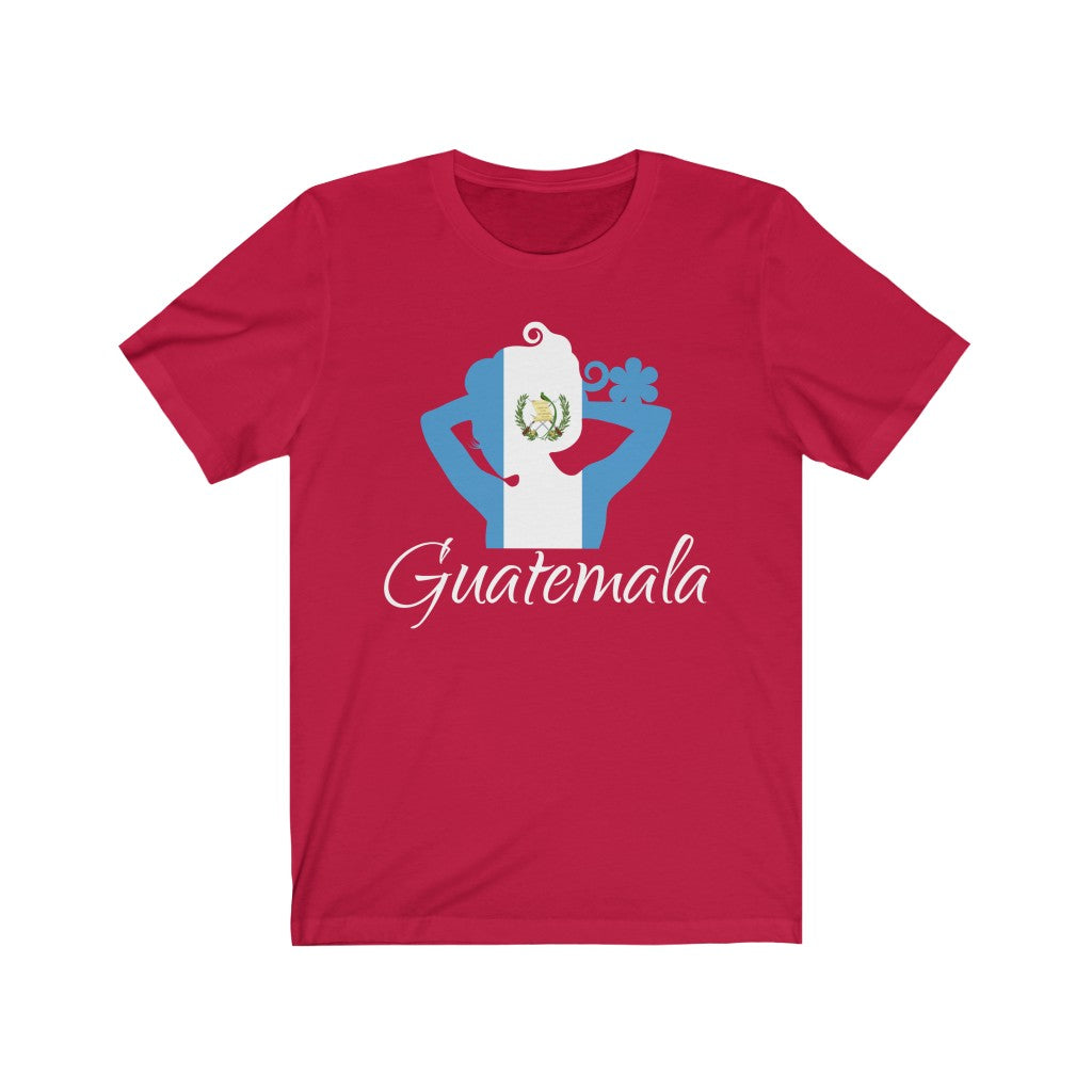 Guatemala Lady Flag Premium Tee 2 - Unisex