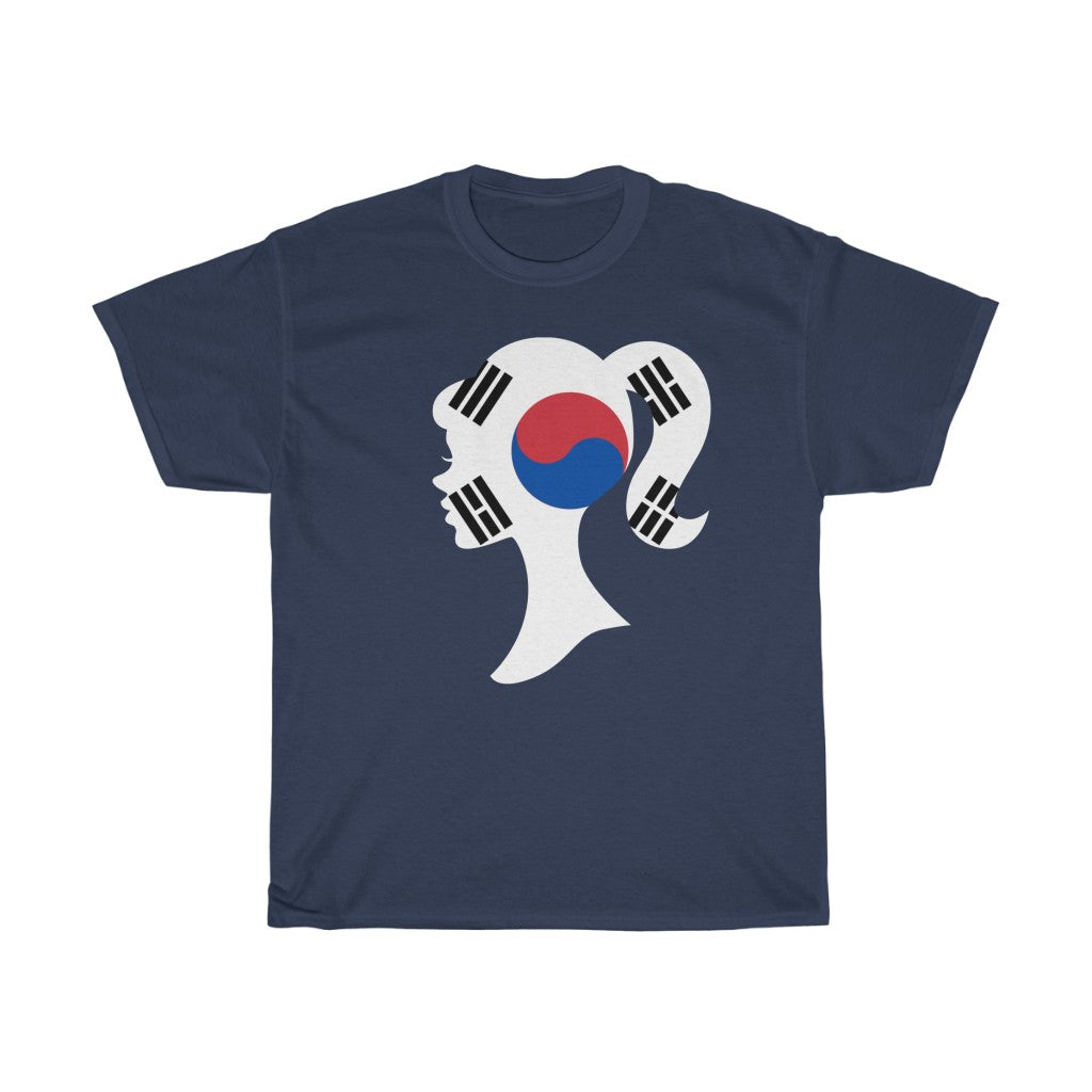 South Korea Girl Flag Standard Tee - Unisex