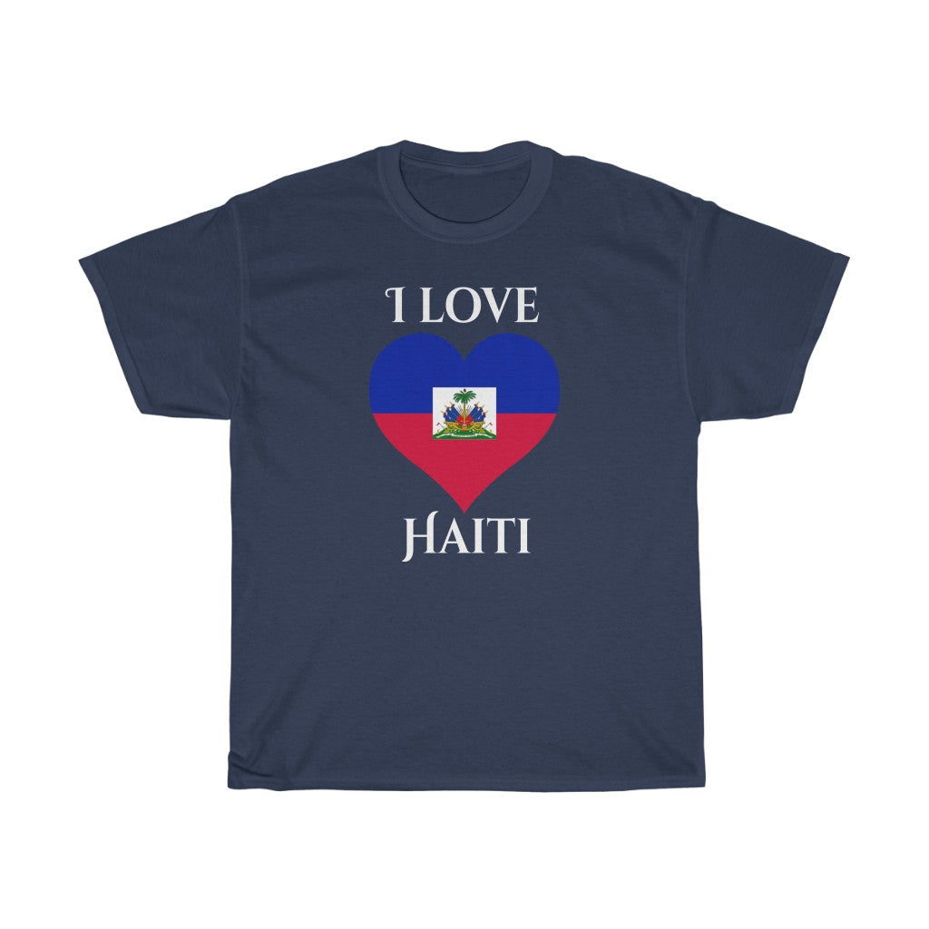 Haiti Heart Flag Standard Tee 2 - Unisex