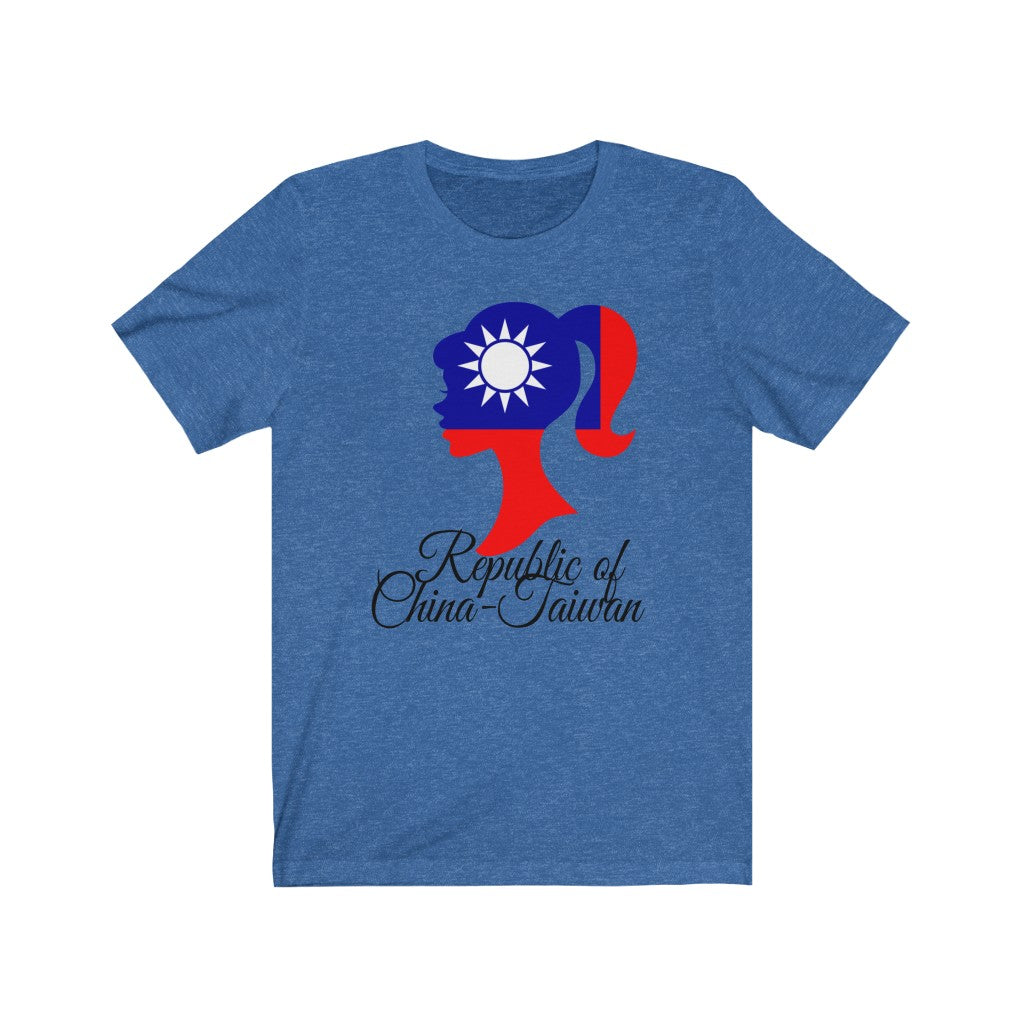 Republic of China - Taiwan Girl Flag Premium Tee 1 - Unisex
