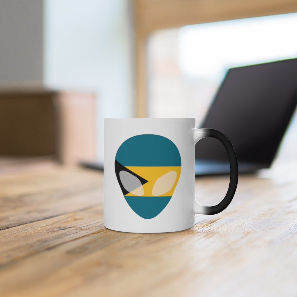 Bahamas Alien Color Changing Mug
