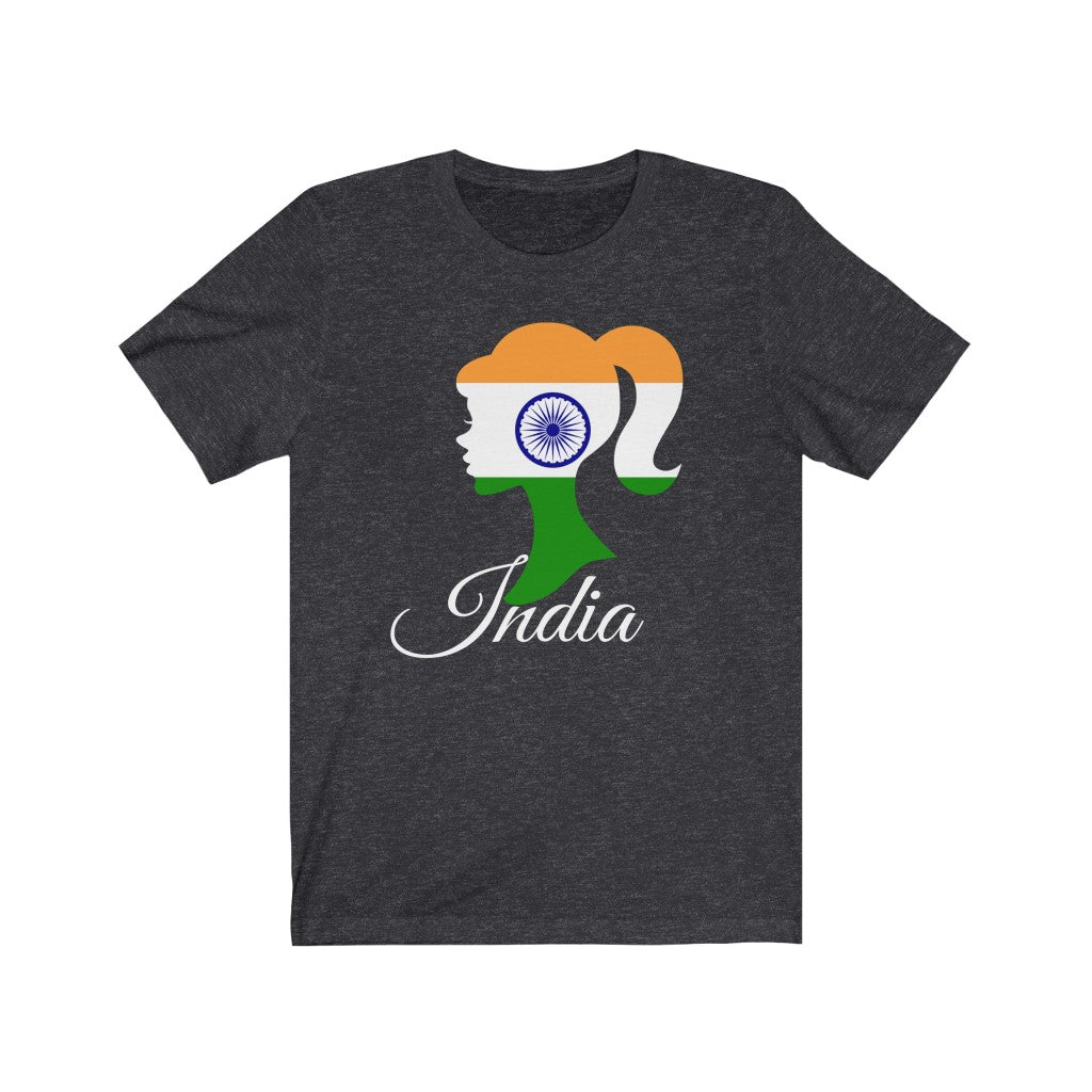India Girl Flag Premium Tee 2 - Unisex