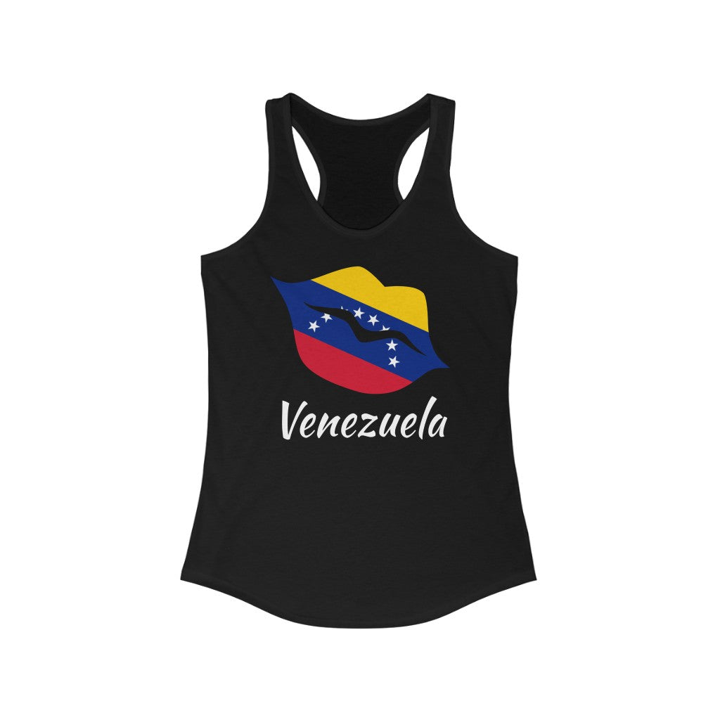 Venezuela Lips Flag Tank 2 - Women