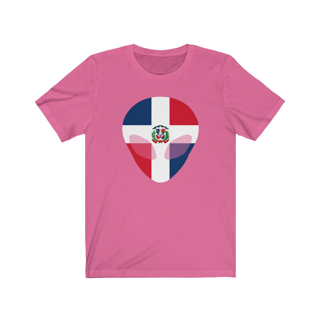Dominican Republic Alien Flag Premium Tee - Unisex